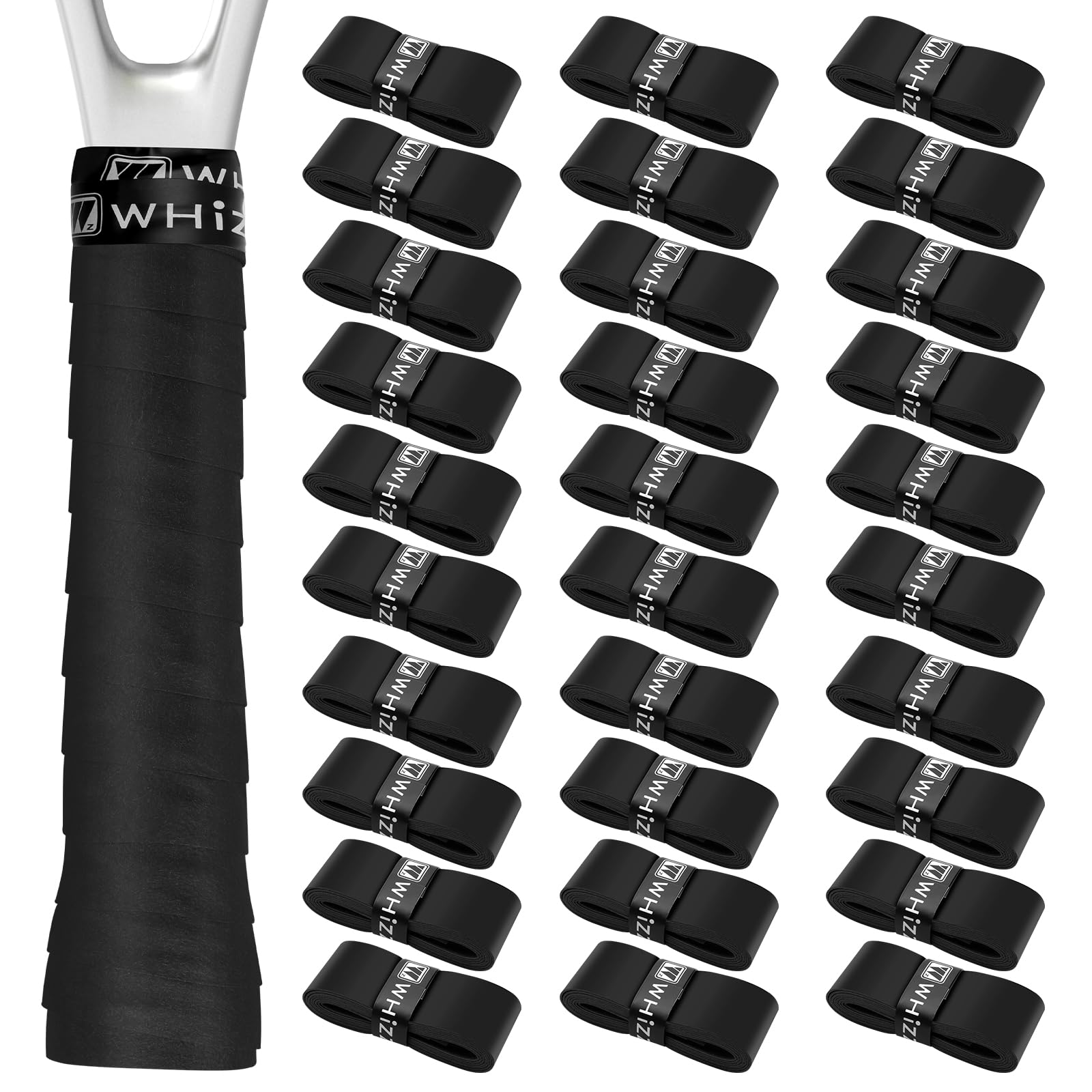 Coitak 30 Pieces Tennis Racket Grip Tape, Tennis Grip Tape, Tennis Overgrips for Anti Slip and Absorbent Grip