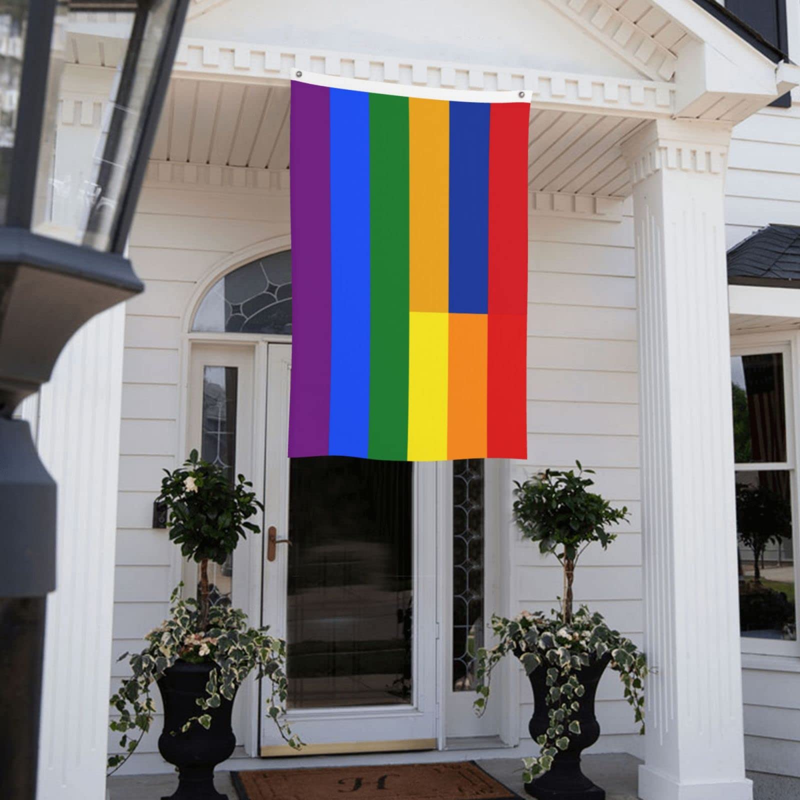 Vlag Van De Regenboog De Vrolijke Trots In Het Gouden Kader Van De Regenboog Vrolijke Trots Het Gouden Kader Hartvorm 116926465