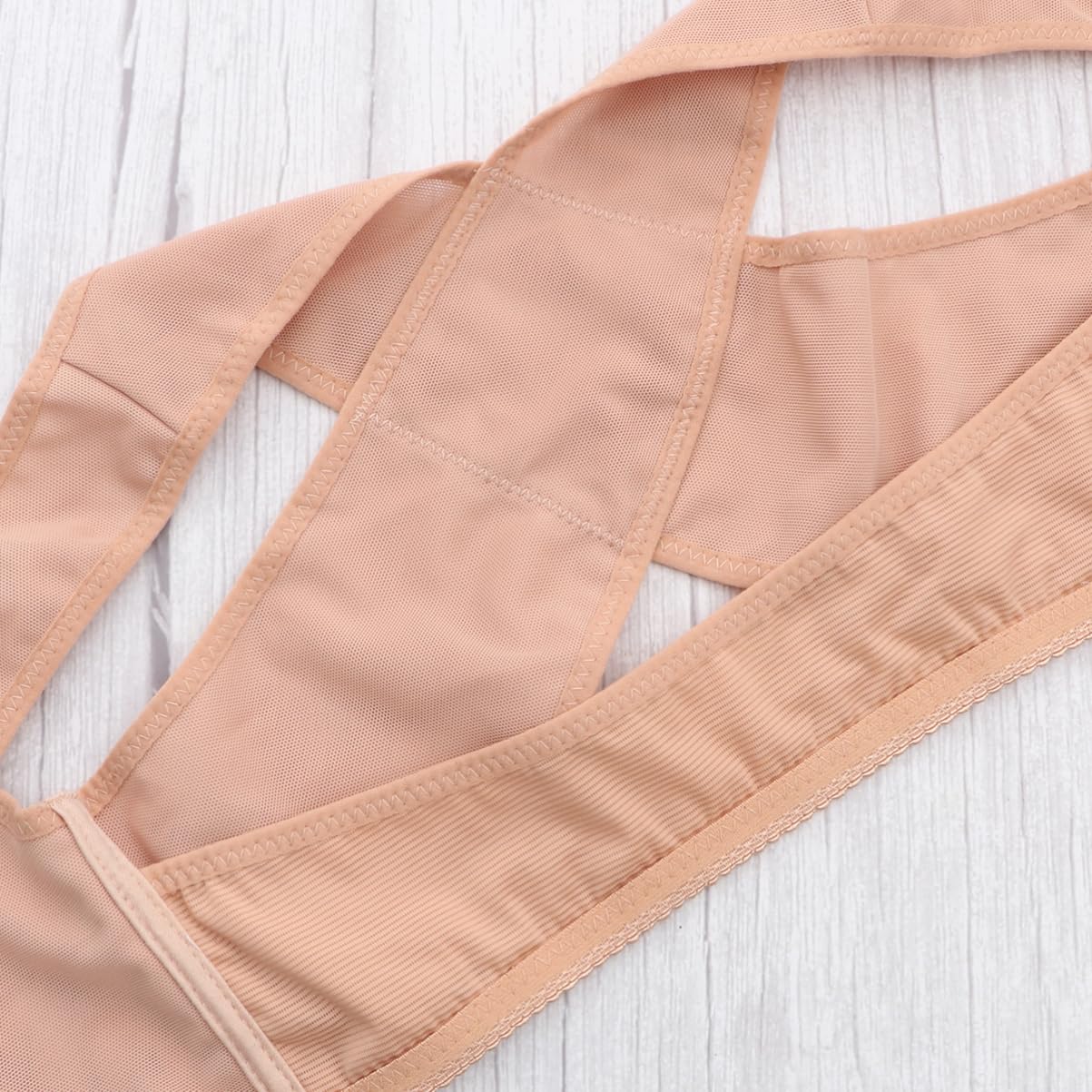 NOLITOY 2pcs Posture Belt for Women Humpback Support Lightweight Breathable and Comfortable Chest Straps for Women