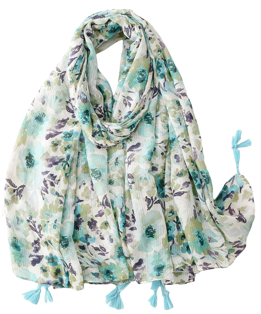 FAIRYGATEScarfs for Women Lightweight Printed Scarves Fall Winter Spring Summer Fashion Wraps Shawl