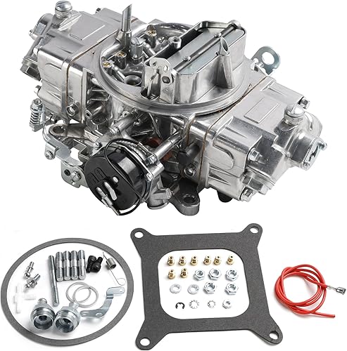 Topteng 4 Barrel 650 CFM Brawler Double-Pumper Carburetor Electric Choke BR-6725
