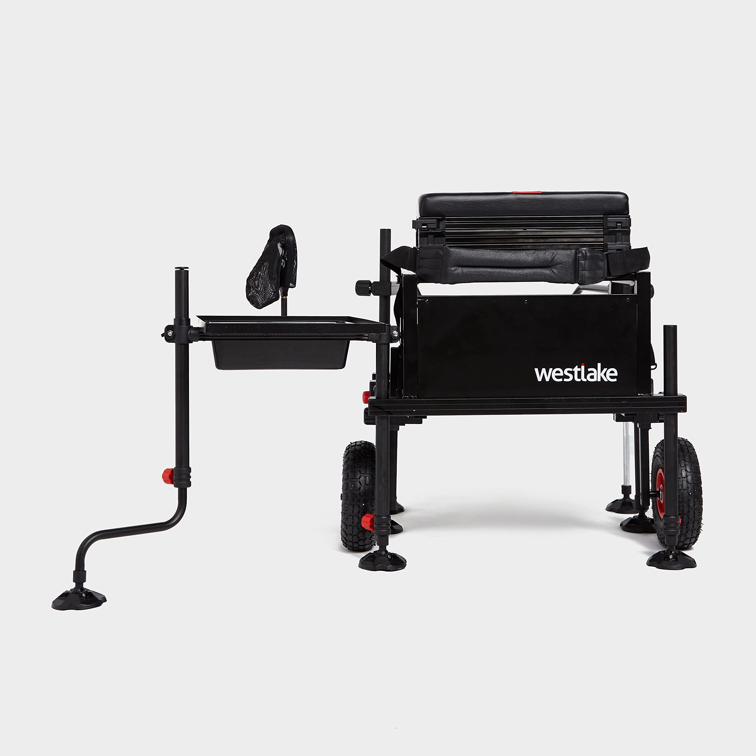 WESTLAKEMatch Seat Box Combo Fishing Seatbox with Padded Seat, Tackle  Accessories