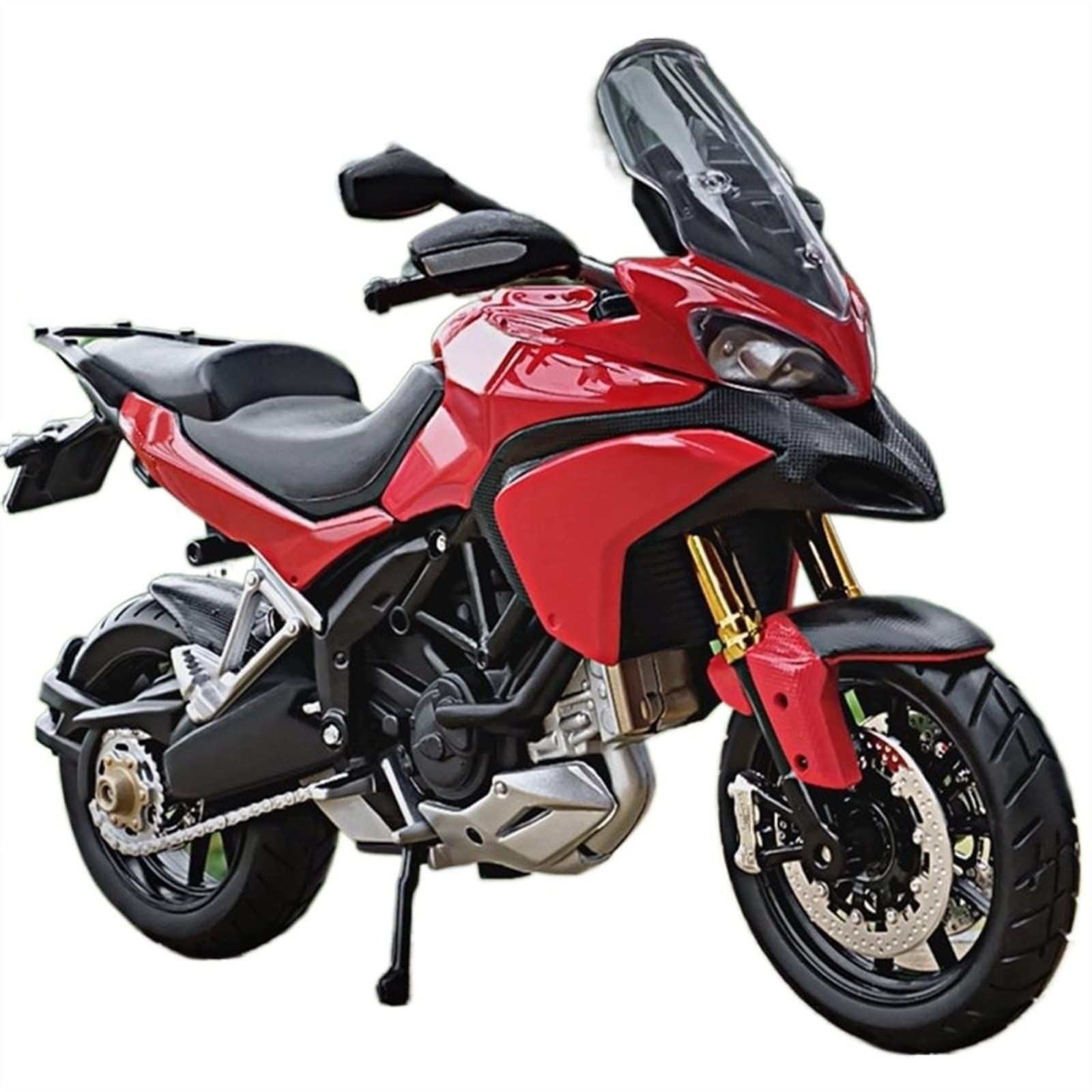 SEYXF Motorbike Toy Motorcycle Model 1:12 for Ducati Multistrada MTS 1200S Alloy Metal Collection Toy Gift