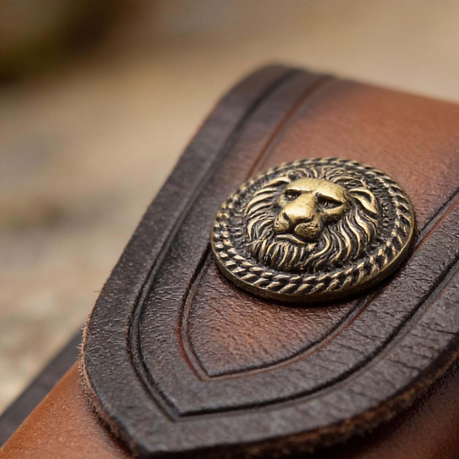 Fodero in Pelle per Pieghevole 13 cm, Custodia per Coltello Retrò Marrone Fodero in Pelle Fatto a Mano per Coltelli Borsa per Caccia Campeggio Allaperto