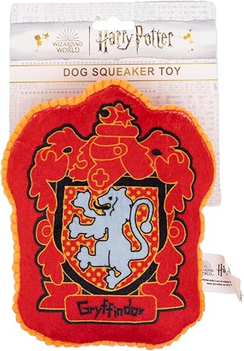 Miniatura 6 de Buckle-Down Juguete para perros The Wizarding World of Harry Potter, juguete para mascotas con cresta de león de Gryffindor, peluche