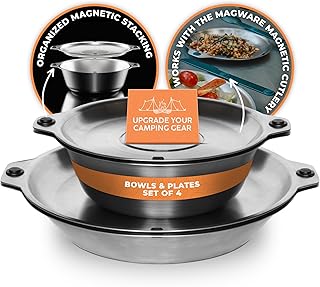 FULL Magnetic Travel Dinnerware Set