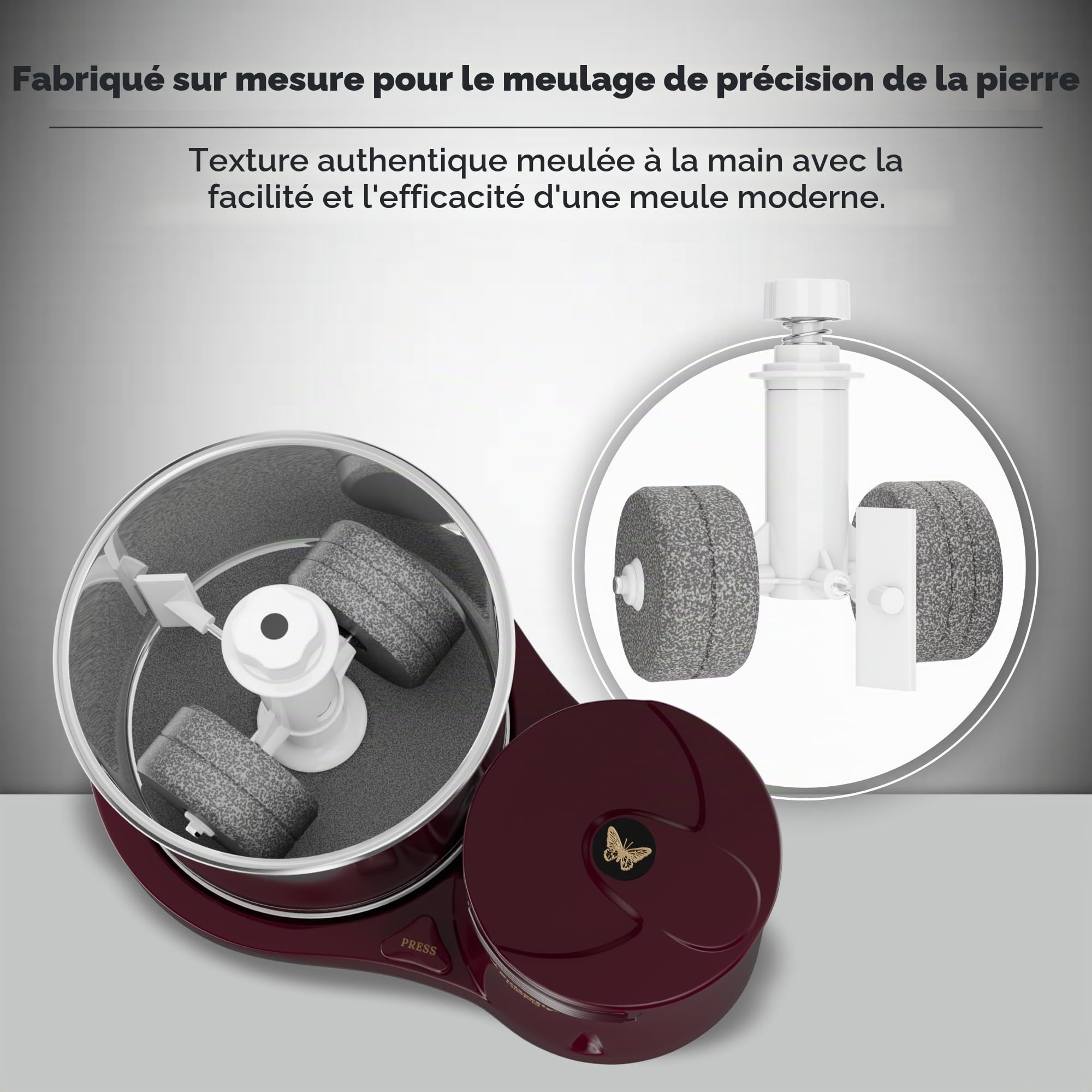 Butterfly Broyeur humide de table Cerise 2 l