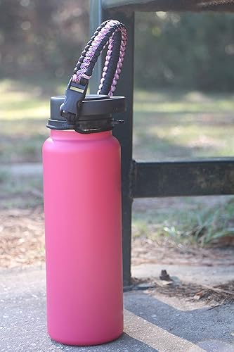 Miniatura 4 de One MissionX Mango Paracord 2.0 para botellas de agua de boca ancha Hydro Flask, también compatible con Iron Flask, Simple Modern, Takeya, se adapta