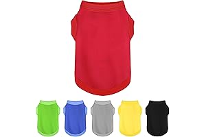 Stylish and Comfortable Sleeveless Cotton Shirts for Fashion-Forward Pets