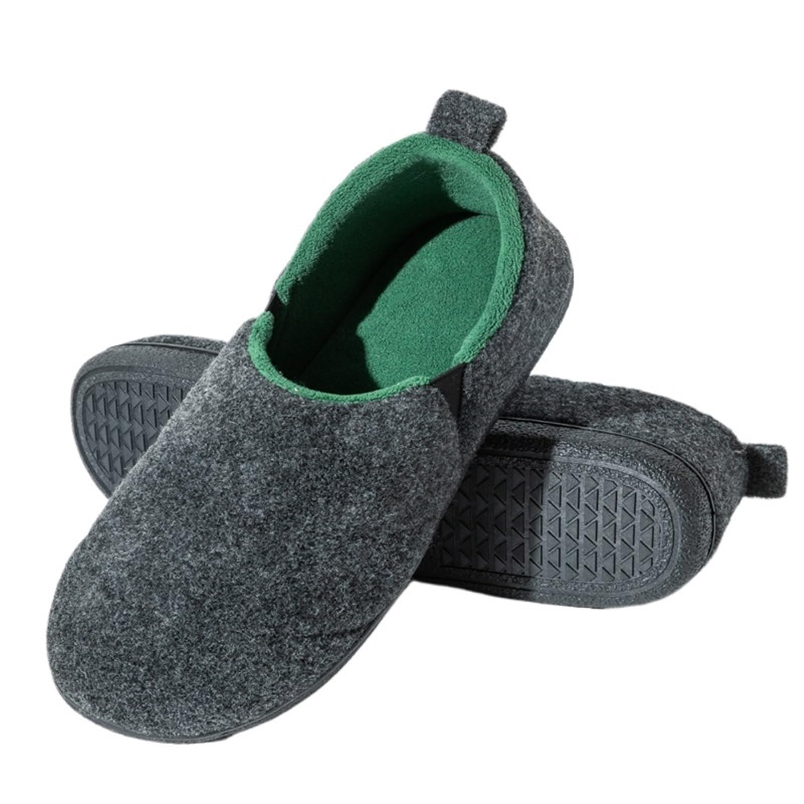 Ciabatte Uomo Pantofole da casa invernali uomo in cotone, calde e soffici, interno, casual, antiscivolo, for esterni