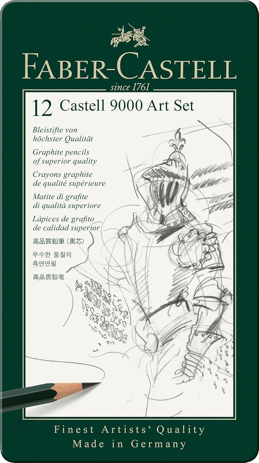 Faber-Castell 110011 - Künstlerfarbstifte Polychromos, 120er Metalletui (Metalletui + Graphit Set, Mehrfarbig, 1 stück (1er Pack))