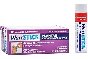 WartStick Plantar Maximum Strength Salicylic Acid Solid-Stick Plantar Wart Remover