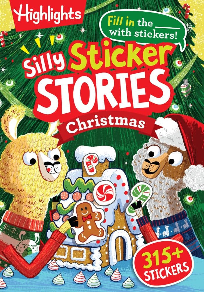 Silly Sticker Stories: Christmas (Highlights Hidden Pictures Silly Sticker Stories)