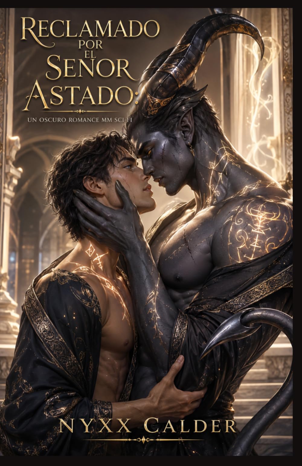 Reclamado por el Señor Astado: Un oscuro romance MM Sci-Fi