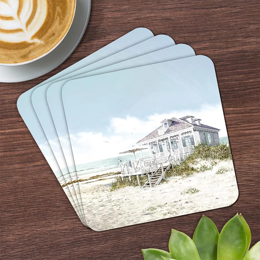 The Leonardo Collection Lp94812 Sea Breeze Coasters (Set Of 4), Boxed