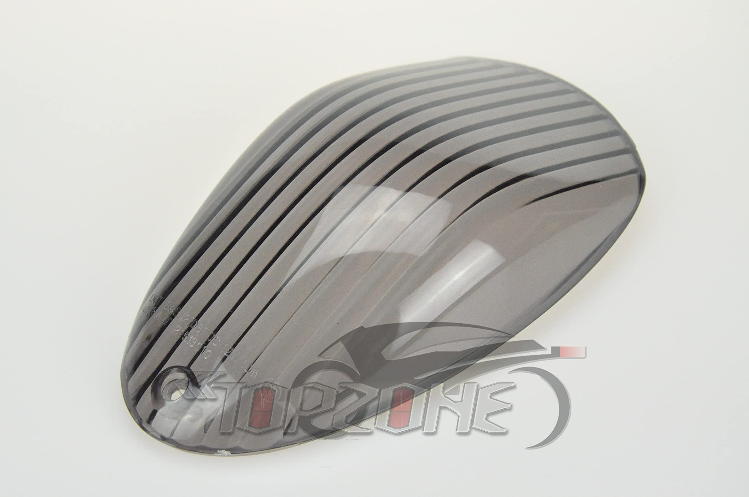 TOPZONE Smoke LED Motorcycle Taillight Lens, Fit Kawasaki 2002-2024 Vulcan 900/1500/1600 Mean Streak, Pack of 1, Waterproof, Brake Tail Light Lens