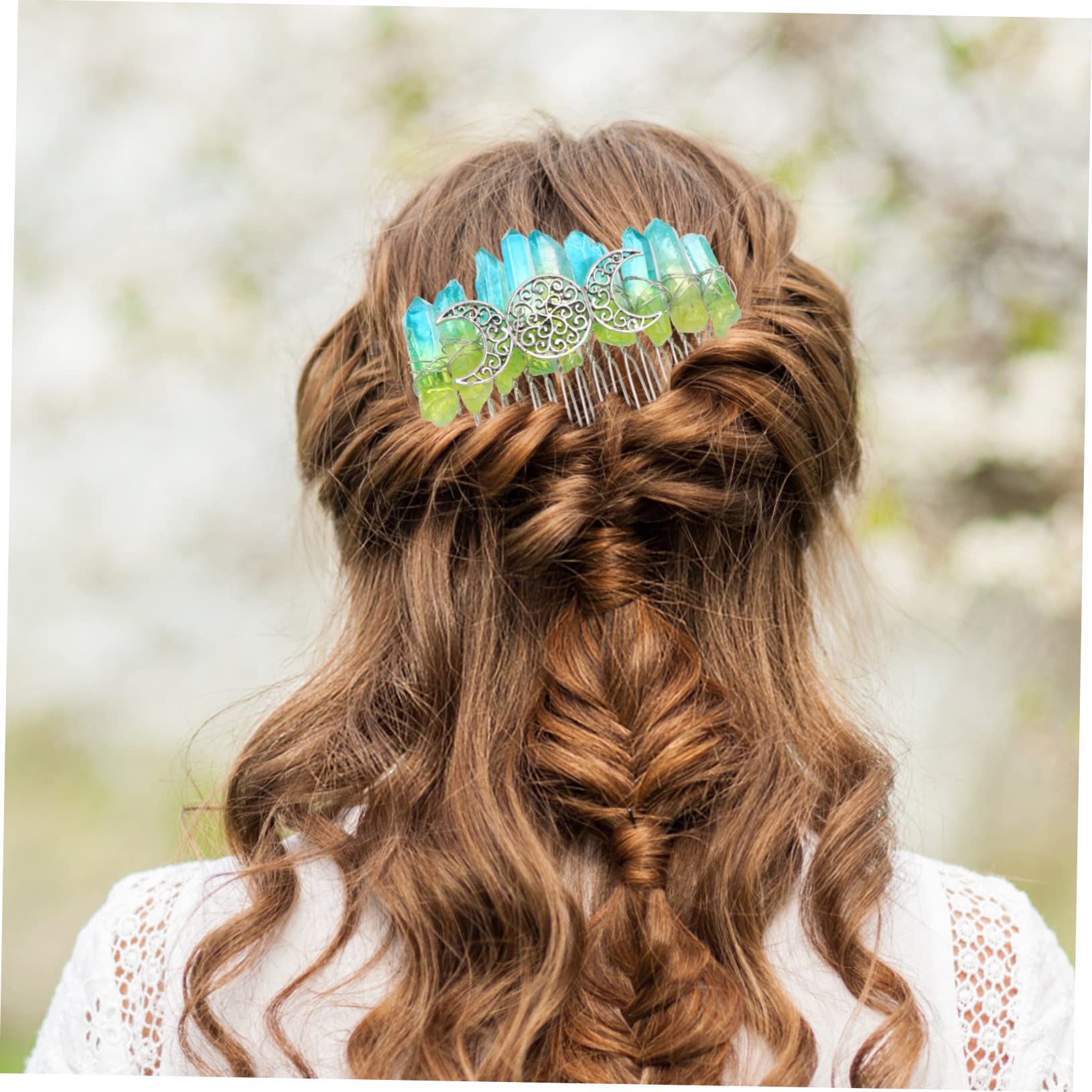 ifundom 3stücke Haarkamm Für Hochzeiten Handgemachter Tuck Comb Mit Zähnen Elegantes Haarschmuck Für Bräute Und Mädchen Perfektes Accessoire Für Besondere Anlässe Haarschmuck Für