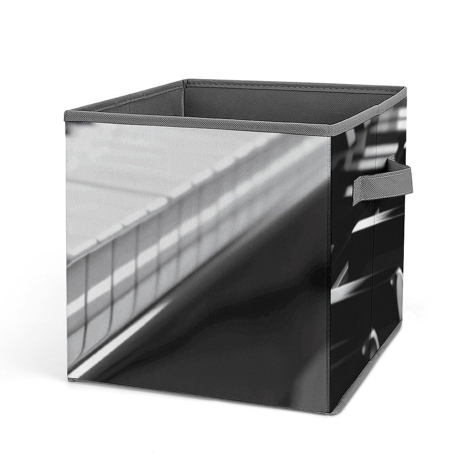 Organisateur en tissu pliable motif piano pour ranger vêtements et jouets