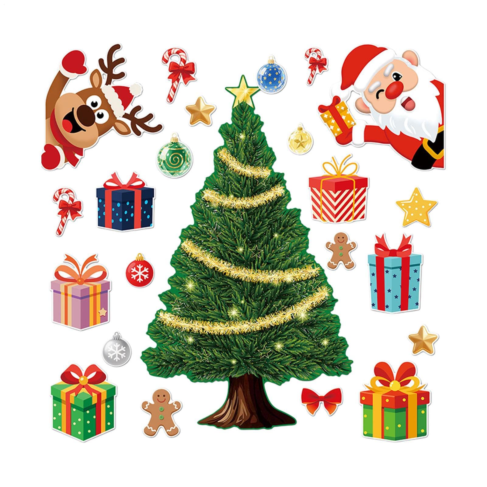 Aimants de Noël pour réfrigérateur et décoration de cuisine festive
