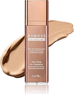 KIMUSE Base de maquillaje que cambia de color...