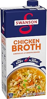 Swanson 100% Natural Chicken Broth, 32 oz Carton