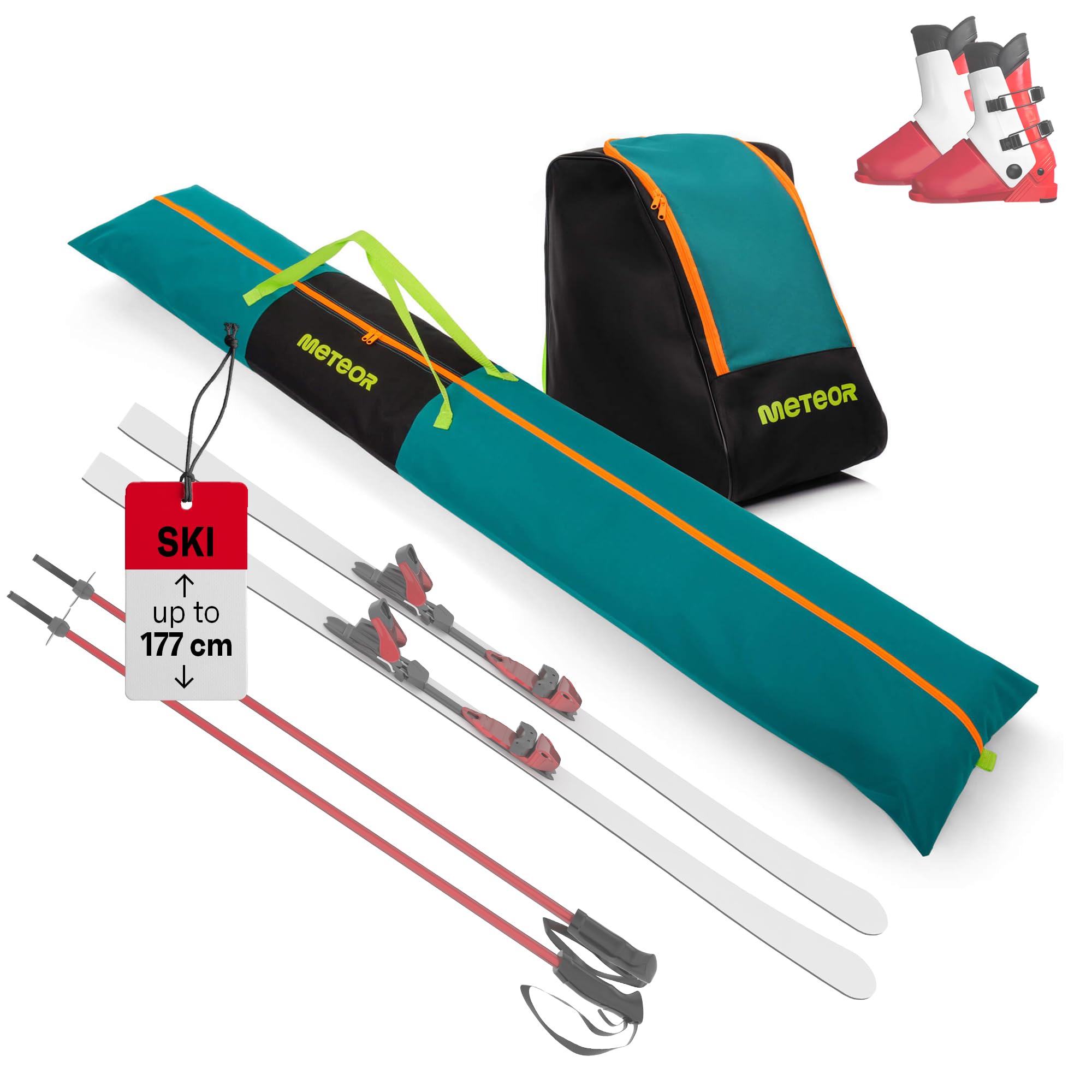 Meteor Sac pour Bottes de Ski - Housse Planche à Neige - Sac à Dos Snowboard
