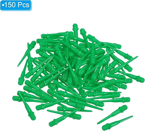 Miniatura 10 de PATIKIL Puntas de dardo de plástico, 2BA hilo suave dardo extremidades de plástico punta suave accesorios de dardo