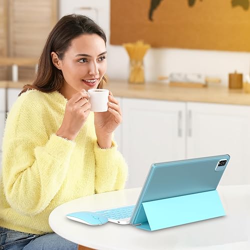 Miniatura 7 de HOTTABLET Kit de tableta Android 15 de 10 pulgadas con estuchelápiz capacitivo, 12 (4+8 expandir) GB RAM+64 GB ROM, cámara dual de 2+8 MP, batería