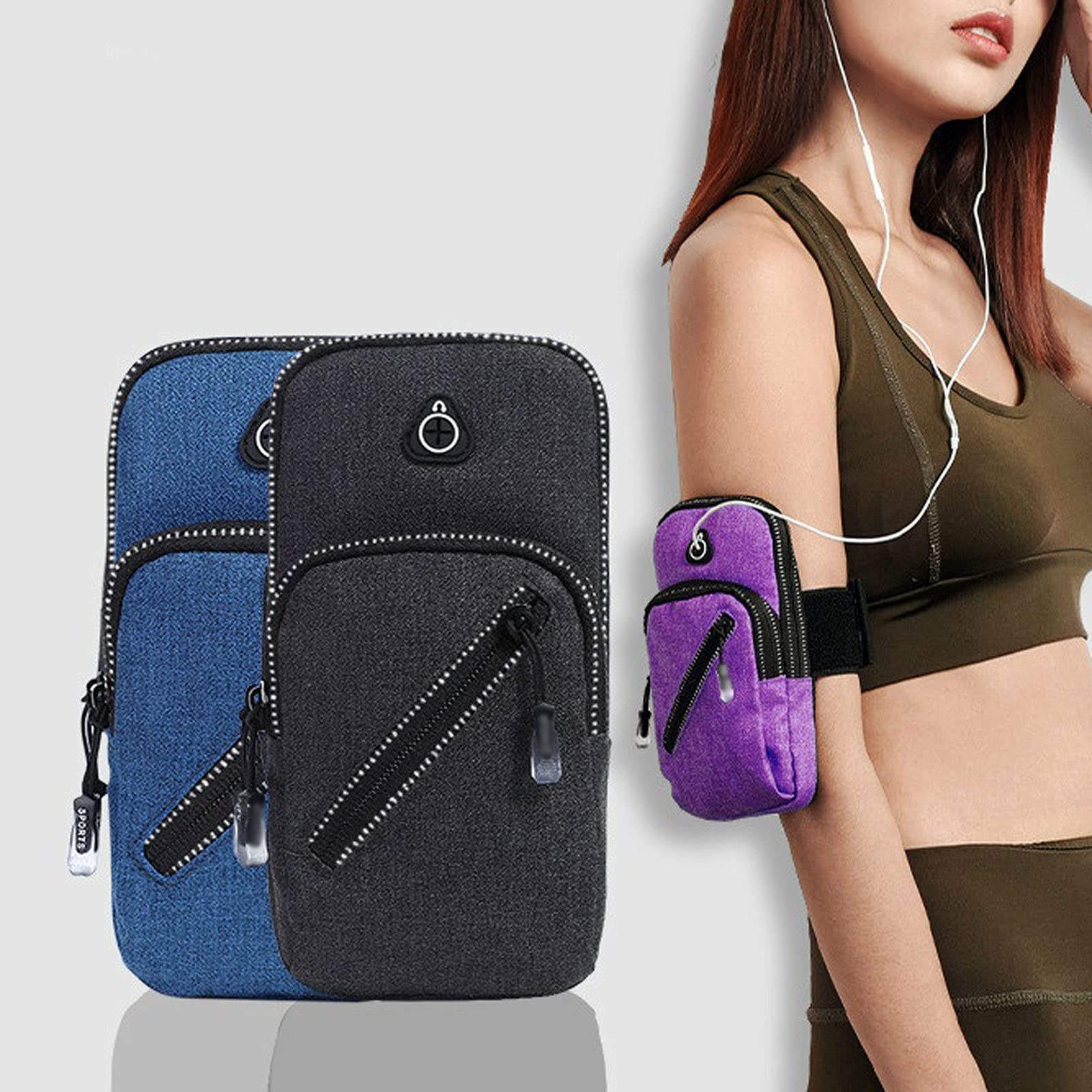 JINGYAN Brassards pour téléphones Portables Cours de Gymnase Cyclisme Sport Sport Sac à Téléphone Barreil de la Bande Barreil(Pink)