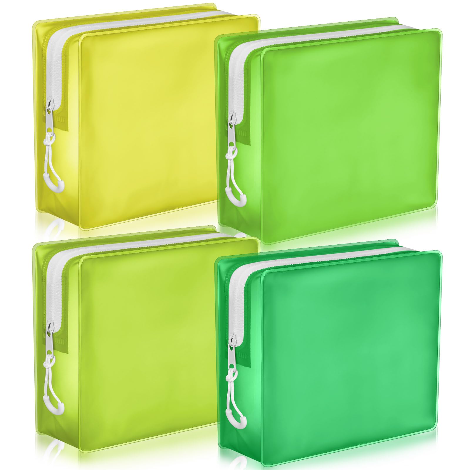 Bolsas de aseo transparentes esmeriladas a prueba de fugas, bolsas de viaje con cremallera, bolsa de maquillaje aprobada por la TSA, bolsas de cosméticos de viaje impermeables para mujeres y