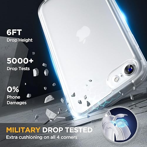 Miniatura 304 de Miracase Glass Series - Funda magnética para iPhone 15, compatible con MagSafe, de cuerpo completo, protector de pantalla de vidrio 9H integrado