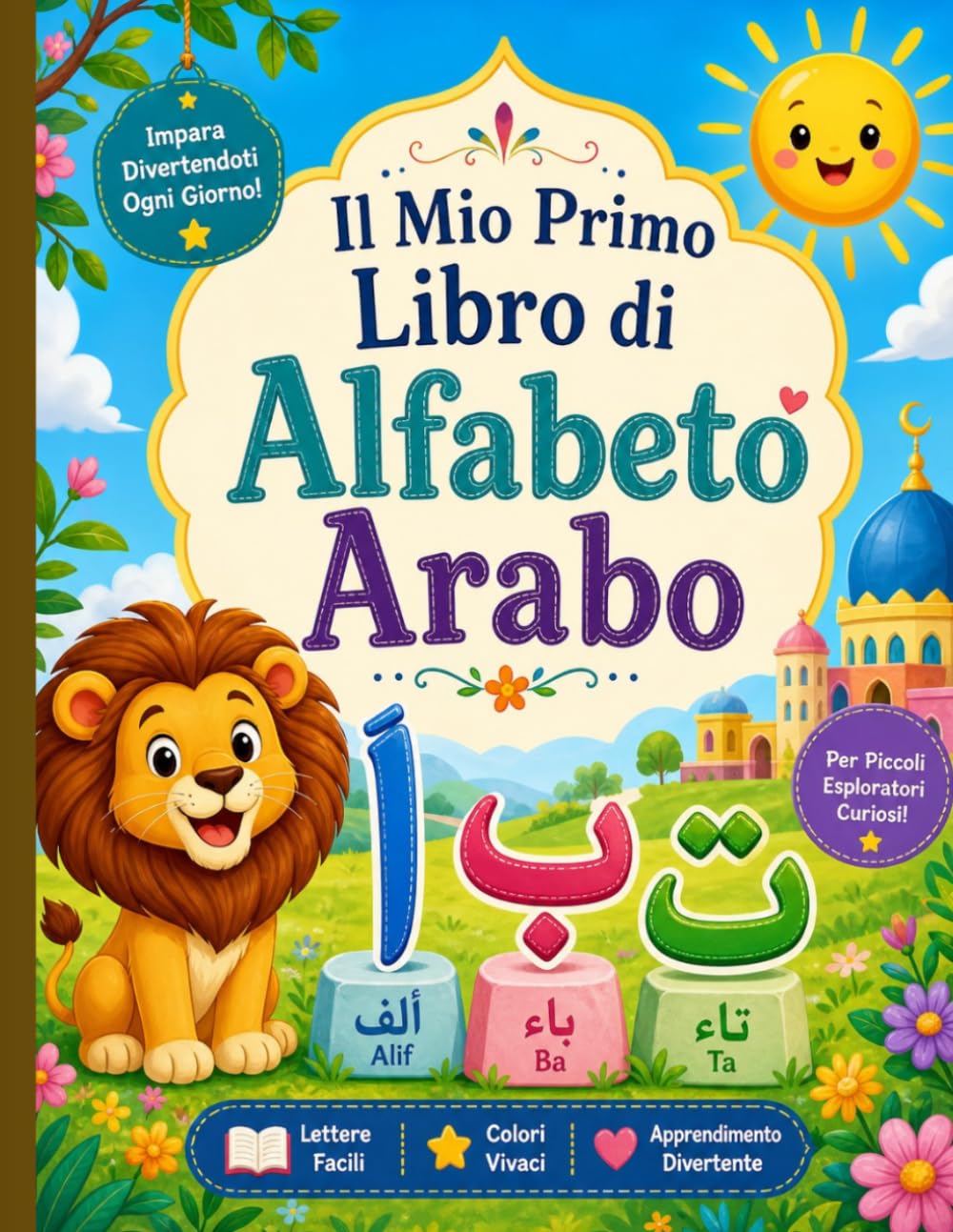 Il Mio Primo Libro di Alfabeto Arabo: Le Prime Parole in Arabo con Immagini Semplici