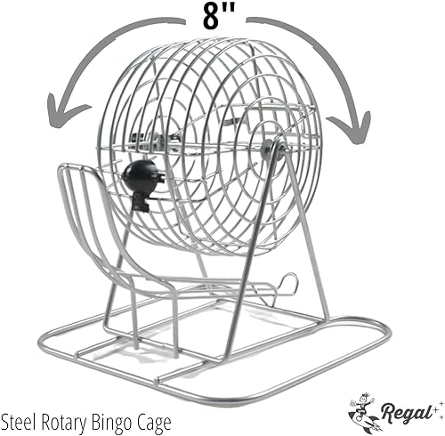 Miniatura 3 de Regal Bingo - Paquete de expansión de tarjetas de bingo familiar, rojo, 8 tarjetas