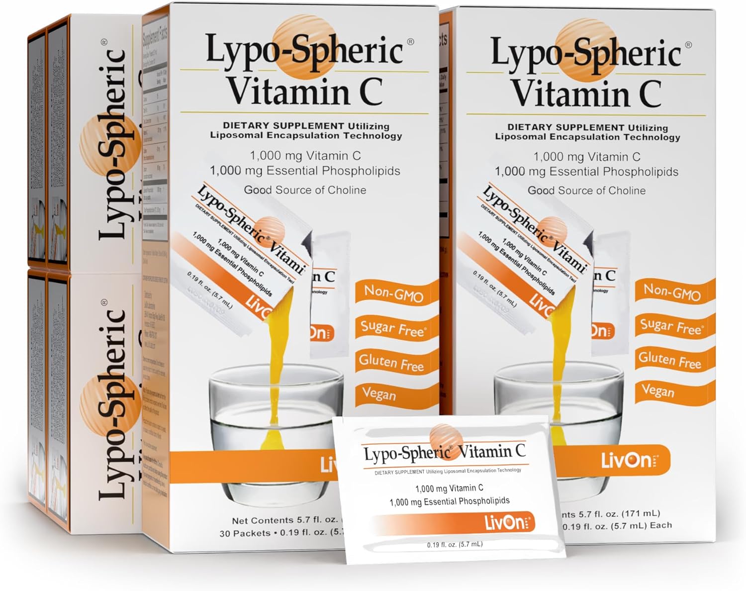 Lypo–Spheric Vitamin C – 6 Cartons...