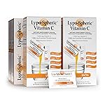 Lypo-Spheric Vitamin C - 6 Cartons (180 Packets) - 1,000 mg Vitamin C & 1,000 mg Essential Phospholipids Per Packet - Liposome Encapsulated for Improved Absorption - 100% Non-GMO