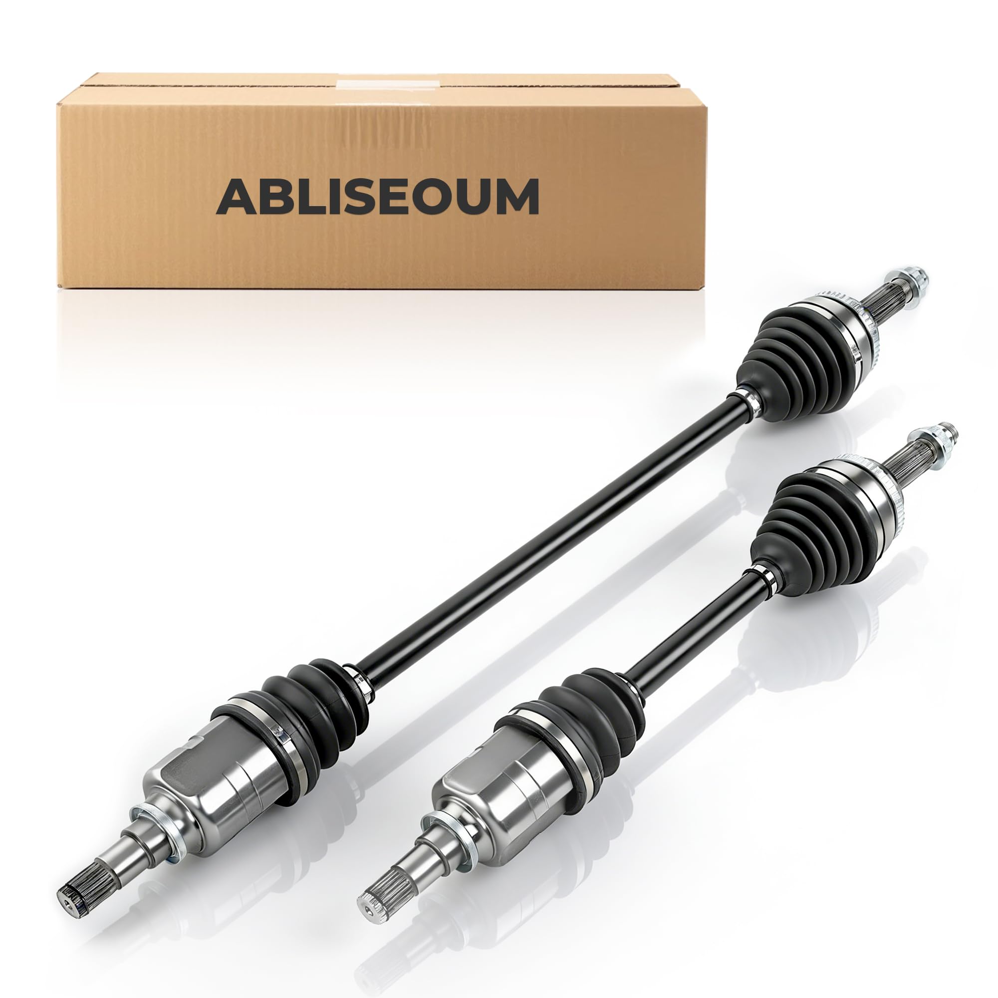 Photo 1 of Abliseoum Pair (2) Front CV Axle Shaft Assembly Compatible with Toyota Corolla 2003 2004 2005 2006 2007 2008, L4 1.8L, Automatic Transmission, Driver and Passenger Side # 665218?665220