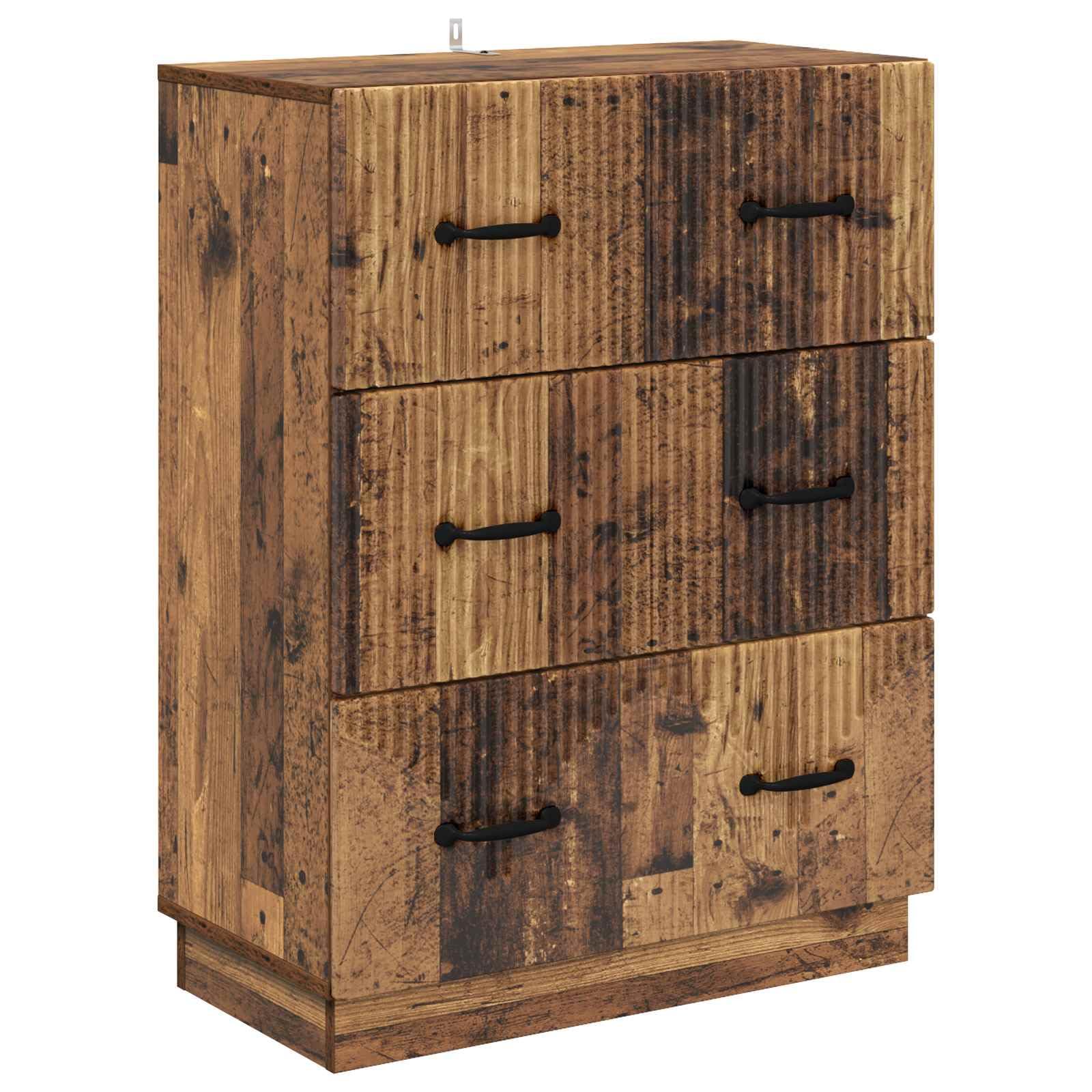 Mueble de madera de 3 cajones para solucionar la falta de espacio en la oficina y el salón
