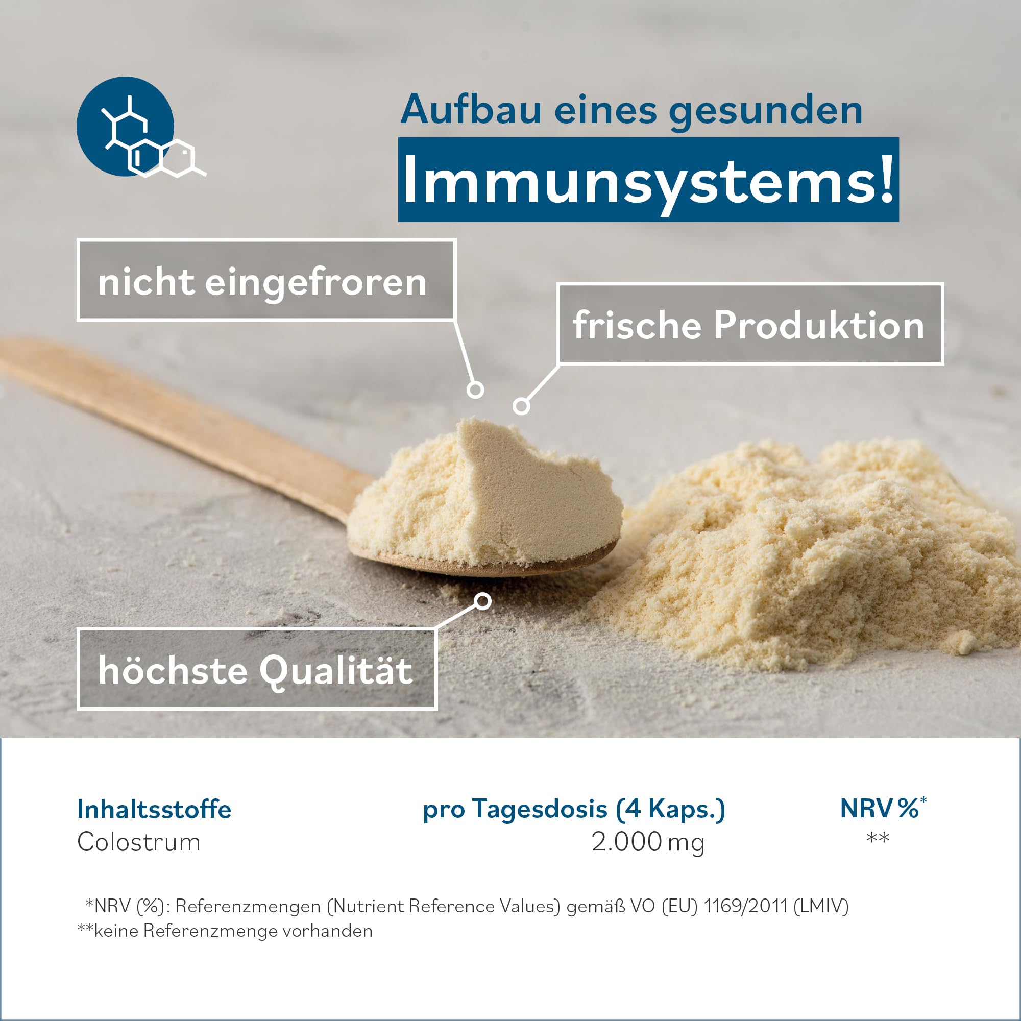 JAB Colostrum - Colostralmilch in Apothekenqualität - 120 Kapseln