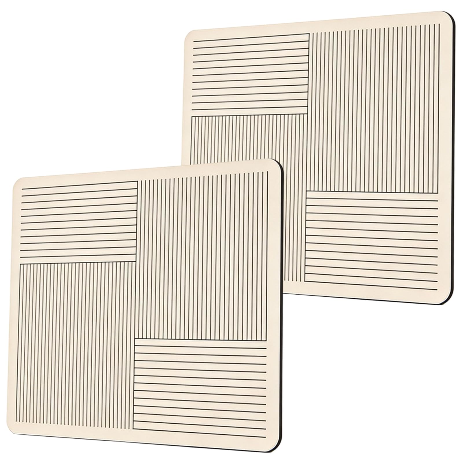 2pcs Drying Mat for Kitchen Counter, Draining Board Mats, Draining Mats for Kitchen Sink, Protection for Countertops and Coffee Machines, 30 x 50 cm Mats