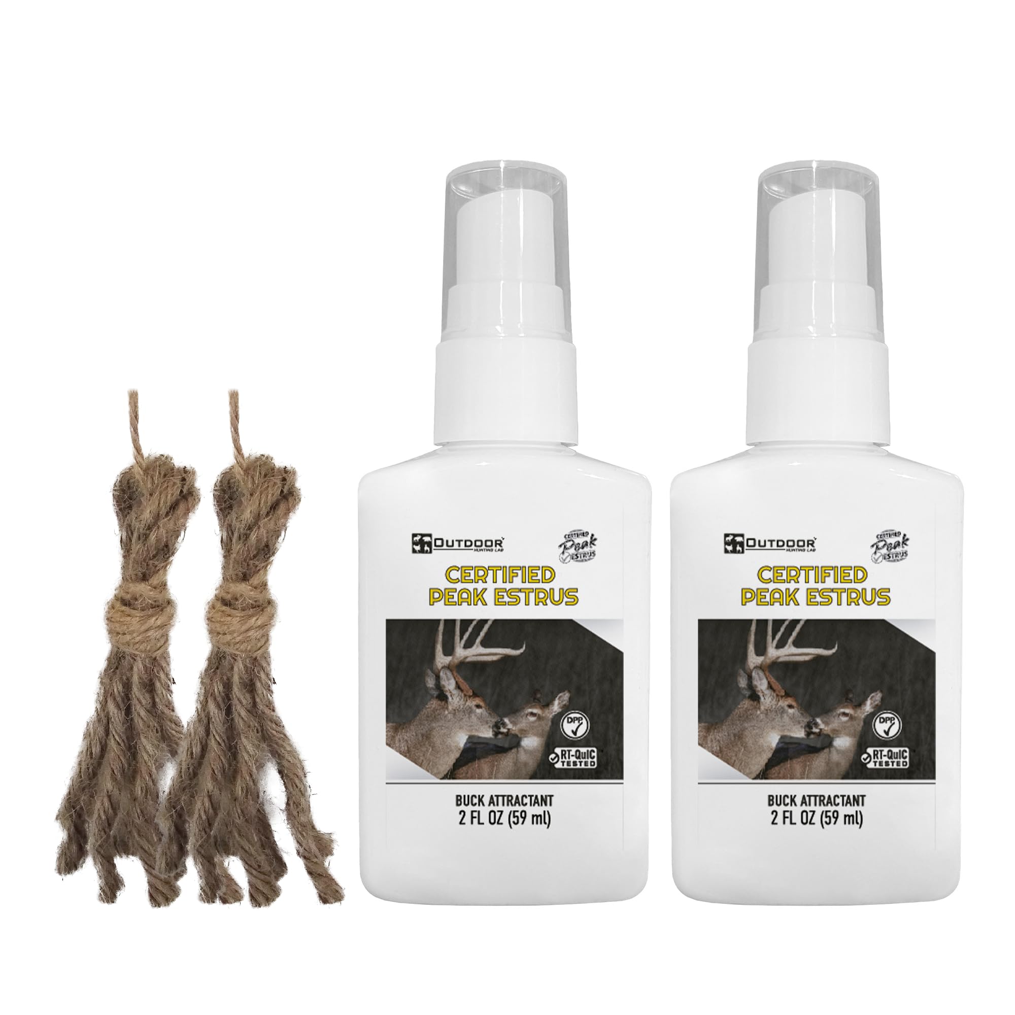Certified Peak Doe Estrus for Hunting Spray| Doe Urine for Hunting | Whitetail Deer Scents & Attractants