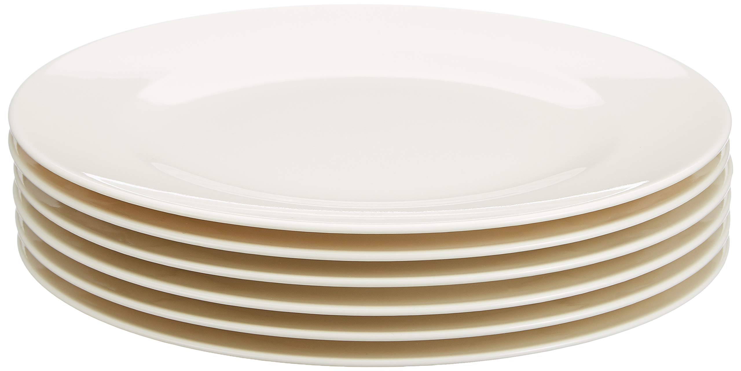 Villeroy & Boch For Me talerz śniadaniowy, naczynia na każdy dzień, porcelana, biała, 22,6 x 22,6 x 7,6 cm, 6 sztuk
