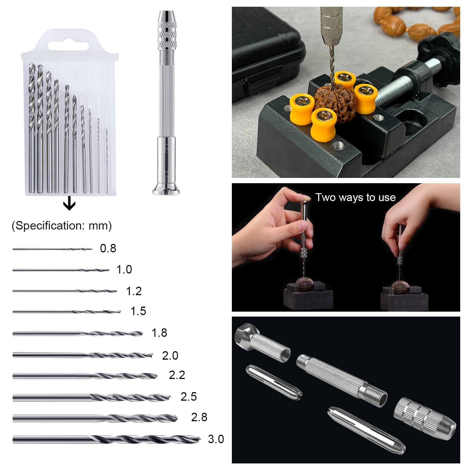 HSEAMALL 109 STÜCKE Modellbau Werkzeug Set,Gundam Modeler Grundwerkzeuge Hobby Werkzeug Sets Basic Tools Modellbausatz für Hobby Model Assemble Building