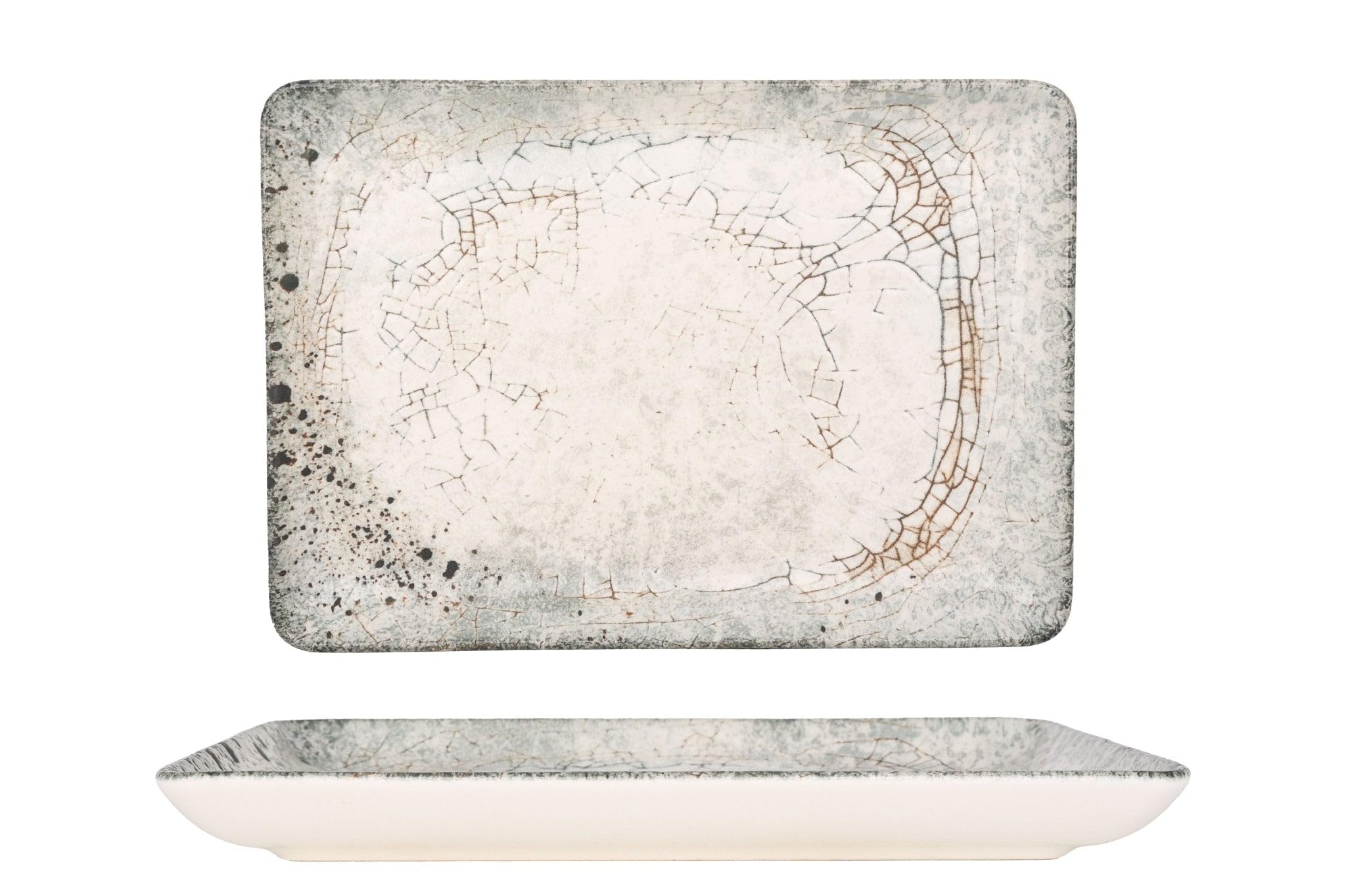 Rinart Servierschale - Sedir - Porzellan - 30x22 cm - 2er Set