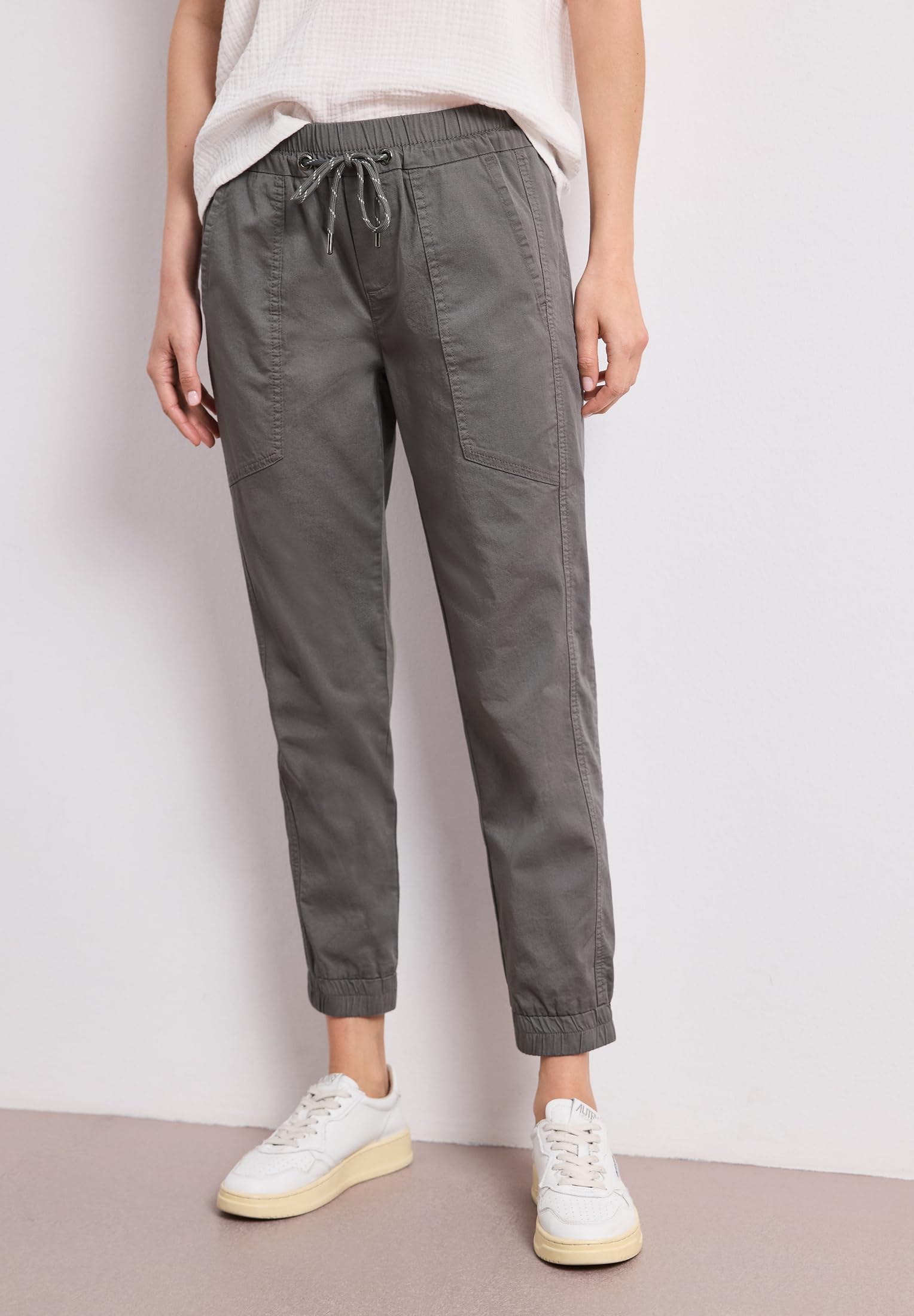 Street One Damen Leichte Slim Leg Hose 3818253