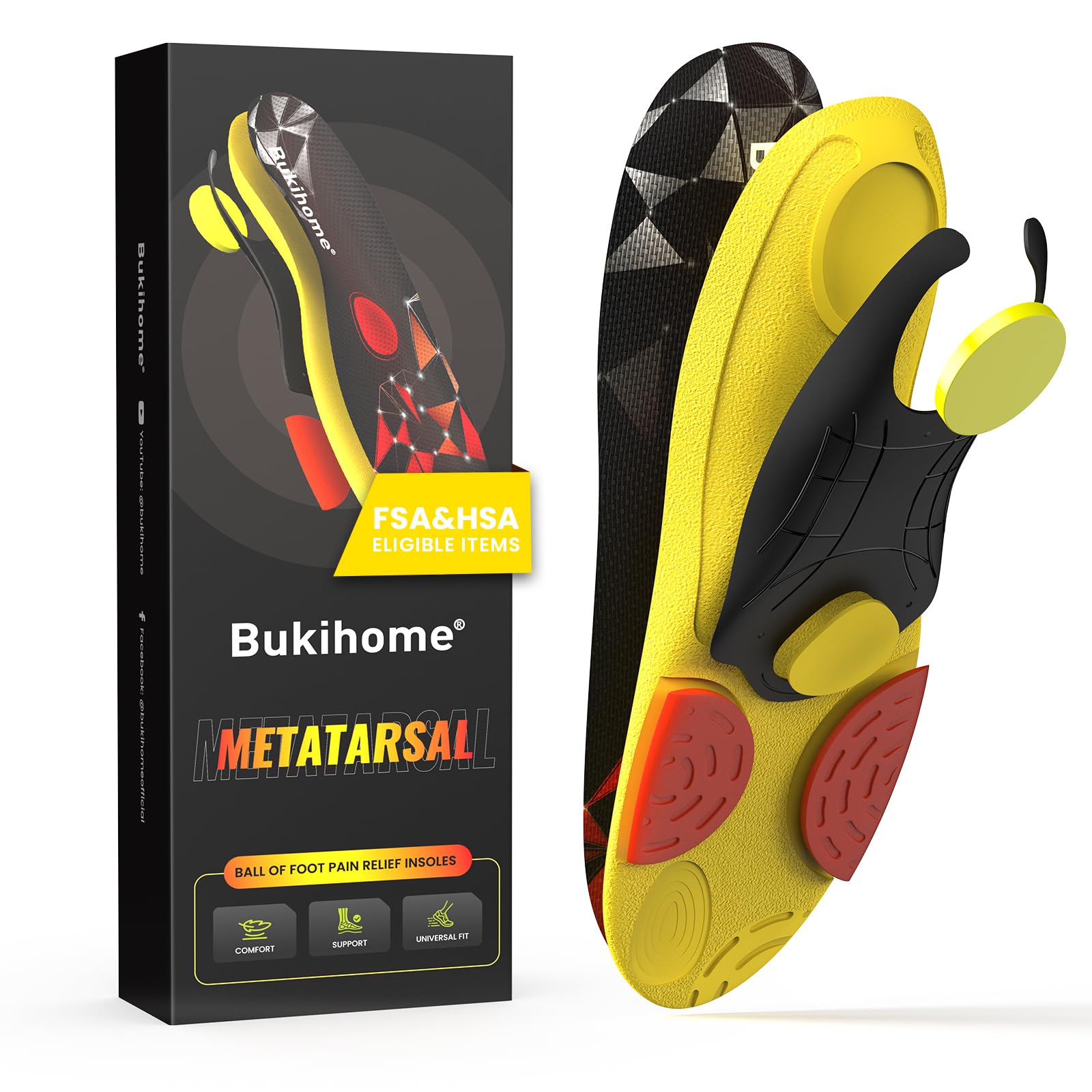 Bukihome Support Insoles