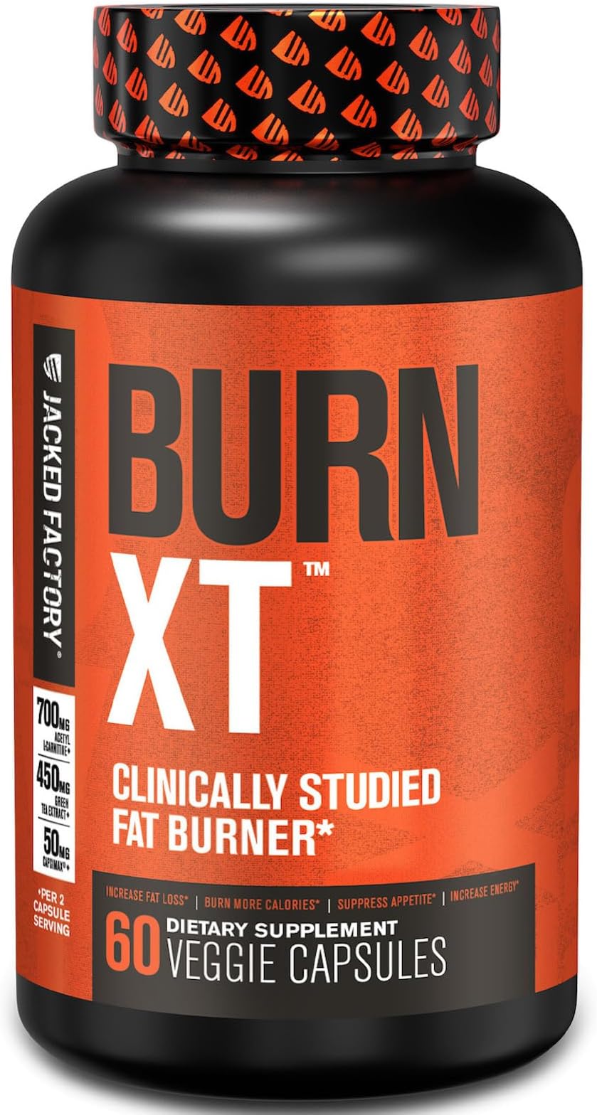 Jacked Factory Burn XT Thermogenic Fat Burner Appetite