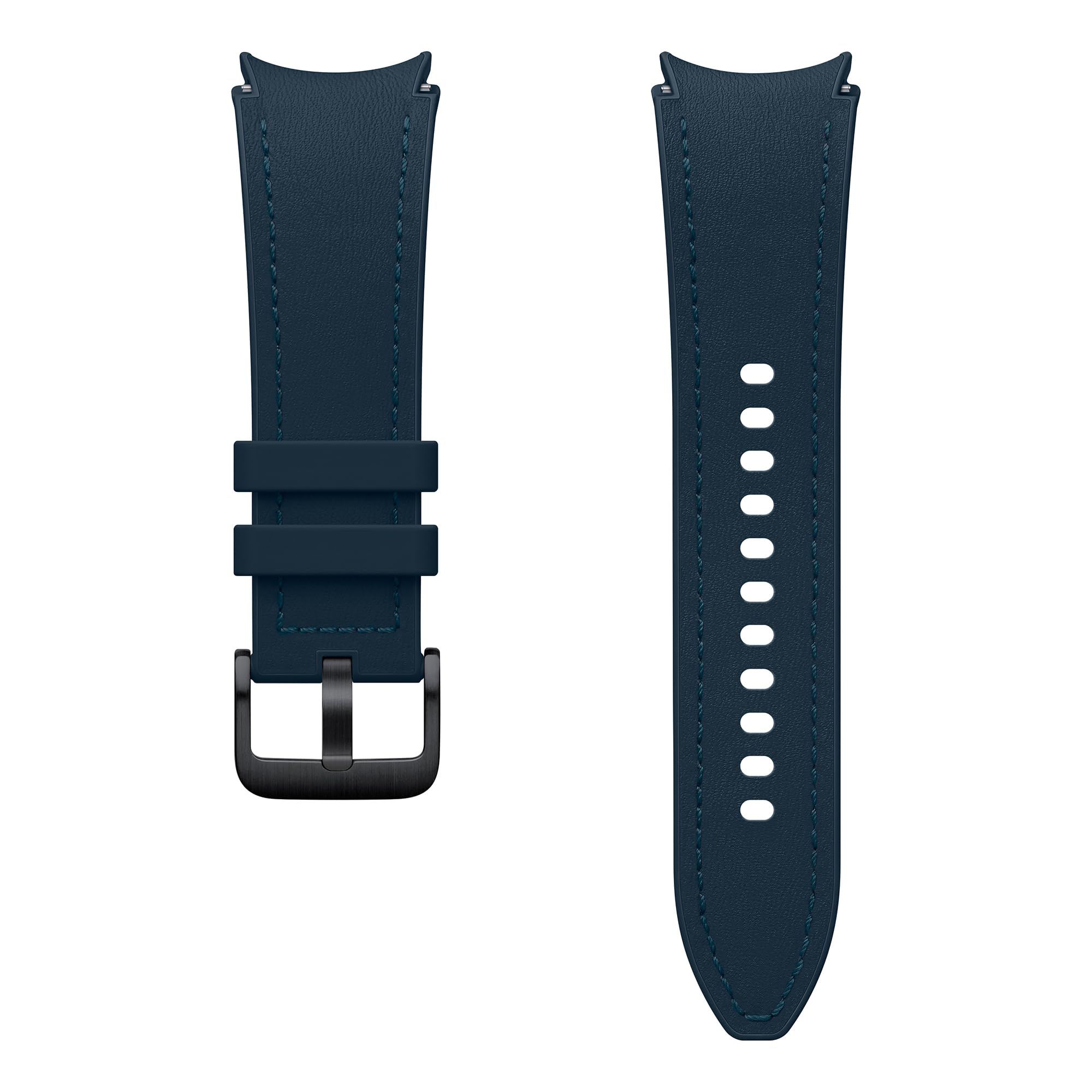 SAMSUNG Blue Leather Watch Strap (s/m)