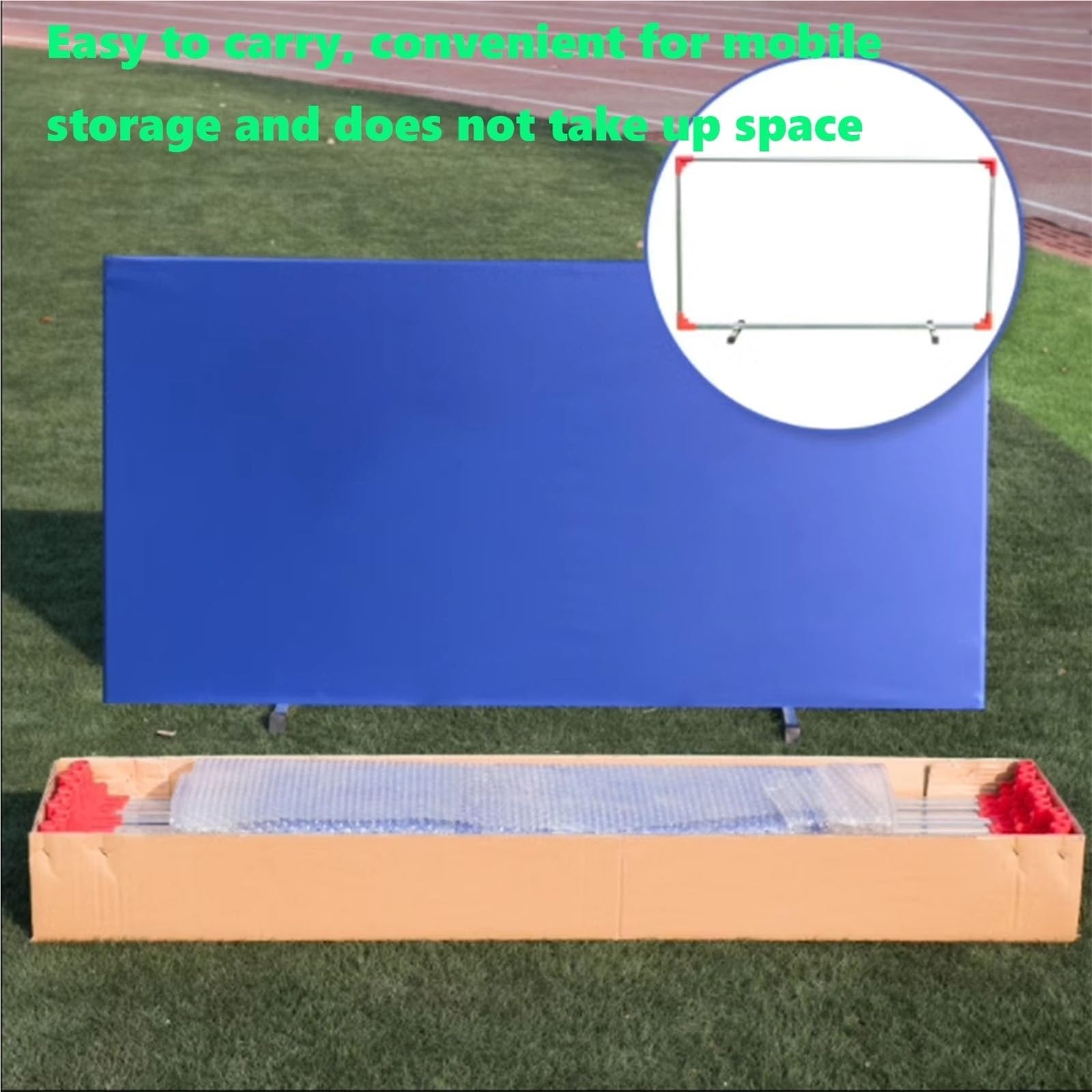 Deflettori pieghevoli da ping pong, barriera per competizione, per scuole e stadi