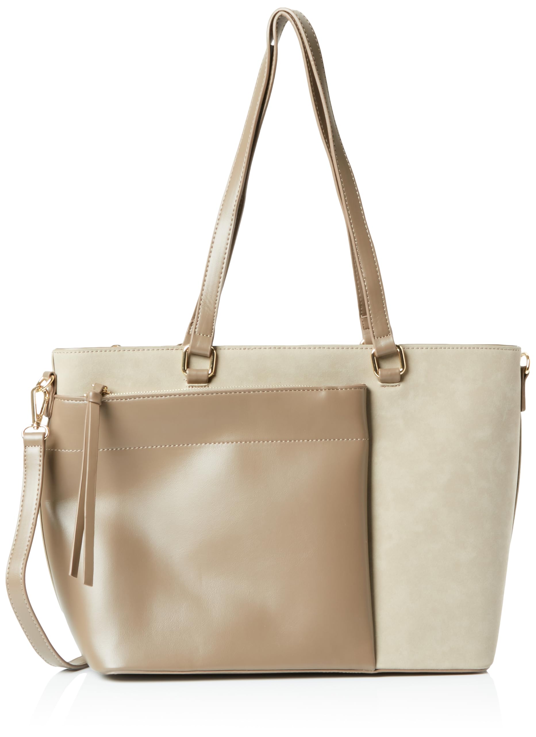 ALARY Women's Shopper, Taupe, One Size