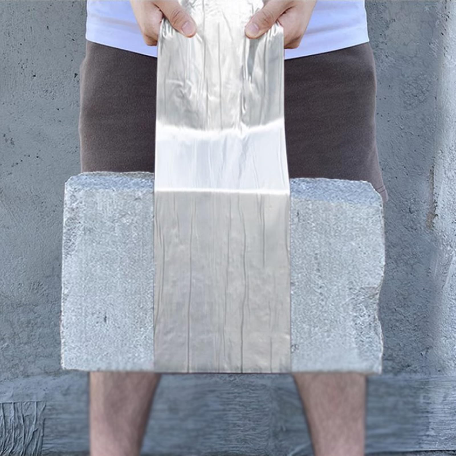 Cinta de butilo aislante impermeable, cinta bituminosa autoadhesiva para reparación de techos, cinta de aluminio, cinta selladora, cinta aislante para juntas de cubiertas, sellador de fugas en vigas,